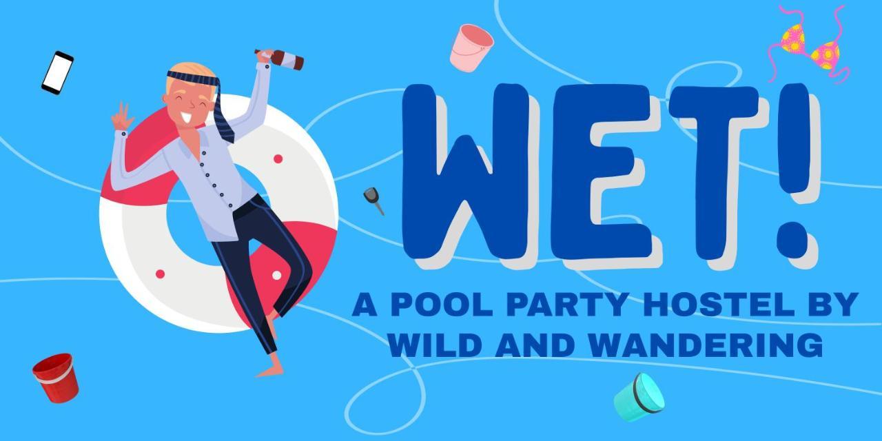 Wet! A Pool Party Hostel By Wild & Wandering Haad Rin Exterior photo